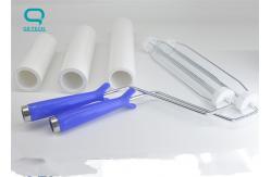 China 8 Cleanroom Sticky Roller PE High Sticky With Long Handle supplier