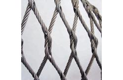 China Soft Touch Stainless Steel 316 Woven Mesh Protecting Birds Feather And Animal Skin supplier