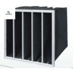 Multi-pocket Design Activated Carbon Pocket Air Filter Large Air Flow for sale