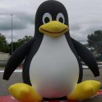 Hot sell giant inflatable pengiun animals model for sale