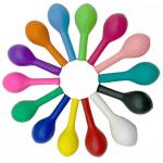 Multicolor Round Shape Latex Standard Balloons 10inch for sale