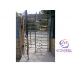 Access Control Full Height Turnstile Smart Counting Stainless Steel For Bus Station for sale