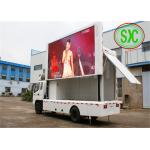 Exterior Truck Advertising LED Screens For Festivals / Motor Shows OEM for sale