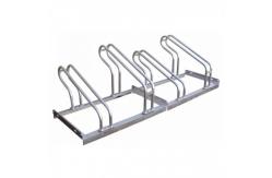 China Metal Fab Bike Parking Rack For Garage Galvanized U Shaped Bike Racks supplier