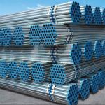 DX53D Galvanised Irrigation Pipes Zinc Coated 6m Galvanised Round Tube for sale