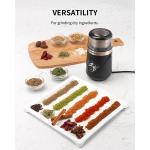 150W Rechargeable Coffee Grinder ABS Timing Knob Removable Bowl Compact Espresso Machine