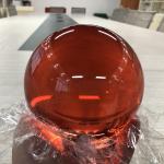 Decorative Transparent Resin Ball  , Clear Crystal Ball 100mm
