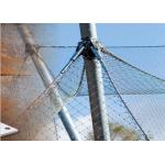 Stainless Steel Zoo Wire Mesh , Knitted Animal Enclosure Mesh Fence
