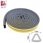 Self Adhesive EPDM Rubber Seals D Shaped For Warehouse Door 12*10mm for sale