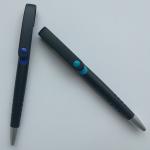 black click ball point pen with printing LOGO for promotion
