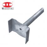Hollow Jack Base 600mm Adjustable Formwork Galvanized for sale