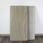 Home Decoration PU Cultural Stone Panel Dark Grey Simulation Polyurethane 5cm for sale