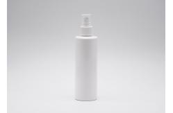 China 50ml Cosmetic Transparent Plastic Spray Bottle White Empty Fine Mist Spray Bottle supplier