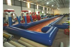 China Long inflatable runway water slide big inflatable water slide on sale supplier
