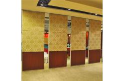 China Movable Partition Wall Systems With Aluminum Carrier Easy Sliding Wall For Boardroom supplier