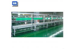 China SMT LED TV DIP Wave Soldering Line 750mm height PCB Assembly Line supplier