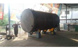 China 40 T Automatic Self Adjustment Pipe Welding Rollers With Wireless Hand Control Box supplier