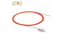 China FOPT SC APC Simplex Orange OM1 Multimode PVC 0.9mm 2m supplier