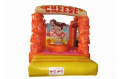 China Lovely Kids Inflatable Bounce House / Mini Size Inflatable Cheese bouncer supplier
