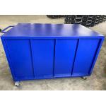 Powdercoating Mobile Lockable Metal Pallet Cage Industrial Stillages On Wheels for sale