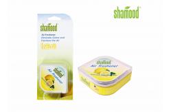 China 1 Oz Lemon Fragrance Gel Air Freshener For Car Or Home supplier