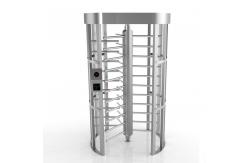 China SS304 600 Mm Full Height Turnstile Gate Wired Remote Control Fail Safe supplier