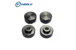China Aluminum surface knurled anodized swivel thread supplier
