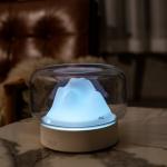 Cool Mist Aroma Oil Diffuser LED Night Light Colorful Ultrasonic Grey White for sale