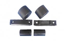 China Mercerizing Machine Carbon Fiber Slider , Black Chain Lubricating Board supplier