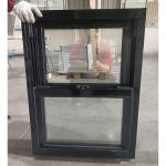 3.54inch Thermal Break Aluminum Double Hung Window With Tilt Window Black