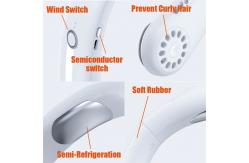 China 3 Speed Hands Free Neck Fan Rechargeable With Bluetooth Speaker supplier