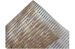 China Metal Wire Mesh Fabric Decorative Laminated Glass Interlayer Art Mesh supplier