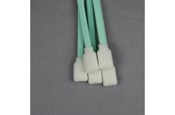 China Printer Head Rectangle Sponge Head PP Handle Foam Tip Cleaning Swab supplier