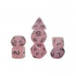 Candy color natural resin character plays dice set dnd dice for sale