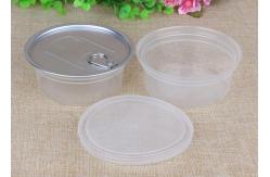 China Thick PP Tube Packaging Saving Clear Pet Jars Easy Open 450ml Capacity supplier