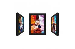 China CMYK  Lighting Box 0.6mm PET 3D Lenticular Led Poster supplier
