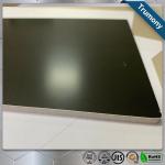Matt Black High Grade Aluminum Mirror Sheet Composite Panel For Decoration Billboard for sale