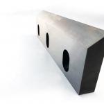 57 HRC 6CrW2Si Crusher Machine Blade Brush Chipper Knives For Wood Crusher for sale