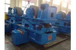 China Offshore Foundation Pin Piles Welding Turning Roller With Steel Wheel supplier