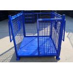 Full Security Metal Stillage Pallets Cage With Detachable Gates 2000Kg Load