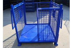 China Full Security Metal Stillage Pallets Cage With Detachable Gates 2000Kg Load supplier