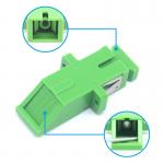 4g Network Fiber Optic SC APC SM SX Adapter with Auto Slope Shutter Flange Storage Temp. -40°C to 85°C for sale
