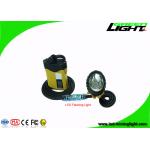 10.4Ah Corded Mining Cap Light ABS PC 25000Lux 348lum With Led Flashing Light SOS for sale
