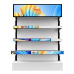 VETO 16.4 Inch bar LCD Display Ultra Wide Strip Shelf Advertising Screen for supermarket for sale