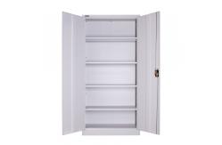 China KD Structure Steel Filing Cupboard Double Door Filing Cabinet Non Rusting supplier