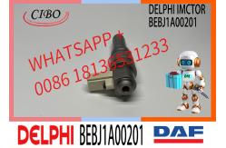 China Diesel Fuel Injector 1820820 1905002 BEBJ1A05001 BEBJ1A00201 For DAF Delphi supplier