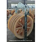 Transmission Nylon Wheel Bundled Conductor Stringing Blocks Pulley for sale
