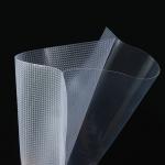 Textured Packaging Vacuum Seal Bags Transparent Seal Packing Bags Plastic Nylon Embossed Sealer for sale