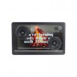 Stereo Fancier Suspended Lyrics Bluetooth Speaker Transparent for sale