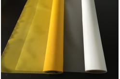 China 90 T - 230 Mesh Bolting Cloth / White 100% Polyester Mesh Screen supplier